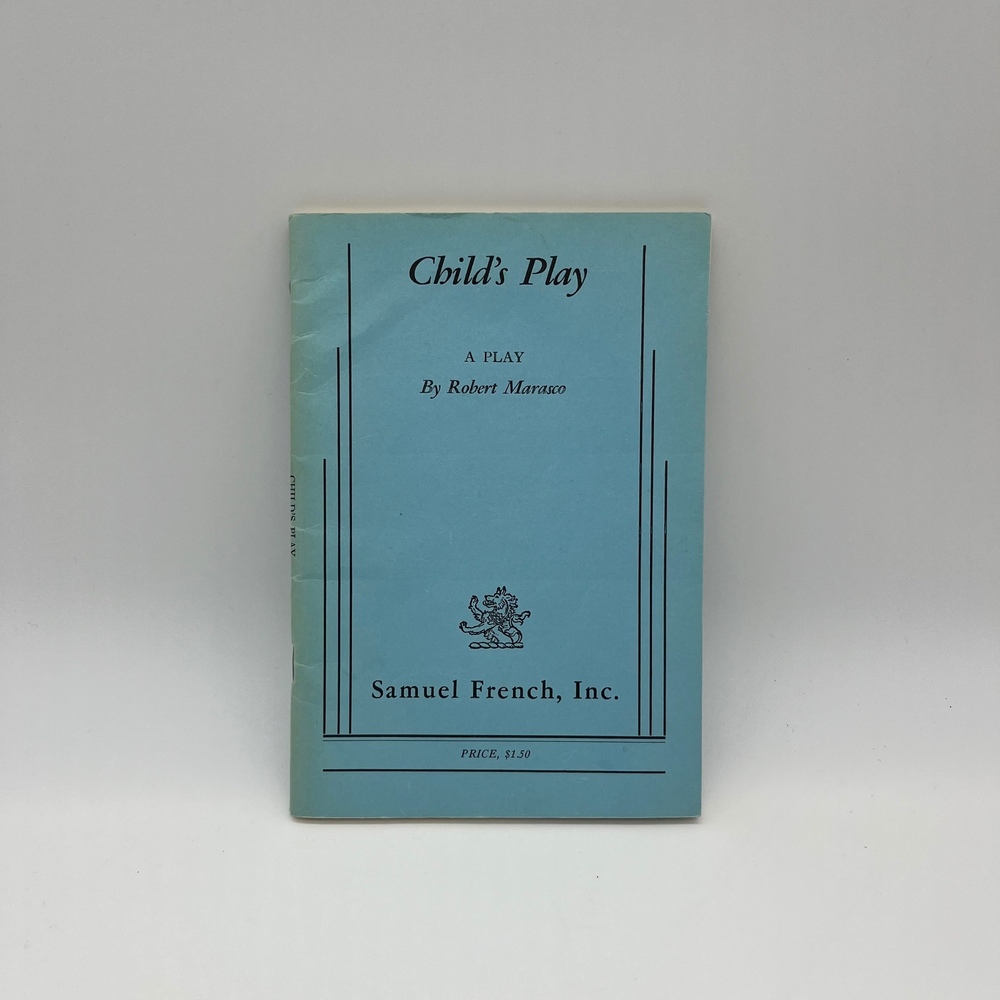 Child's Play A Play By Robert Marasco‎ Samuel French Inc. Vintage Book